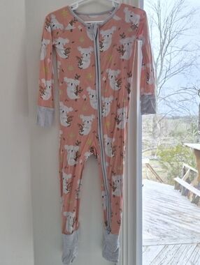 Little Sleepies Pink Coral Koalas Zippy